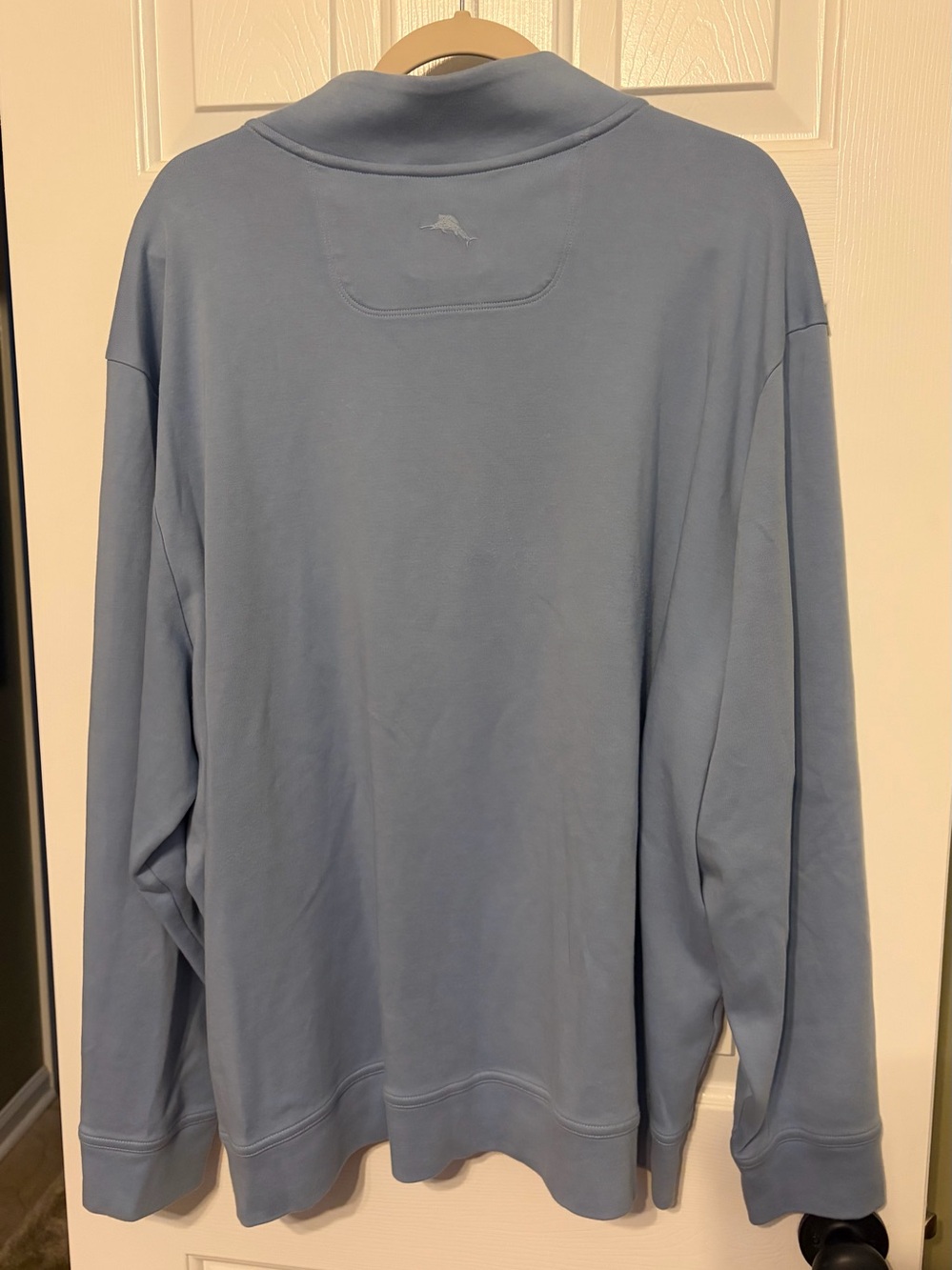 Tommy Bahama Men’s Sky Blue Quarter-Zip Pullover, Size XXXL - Picture 4 of 8